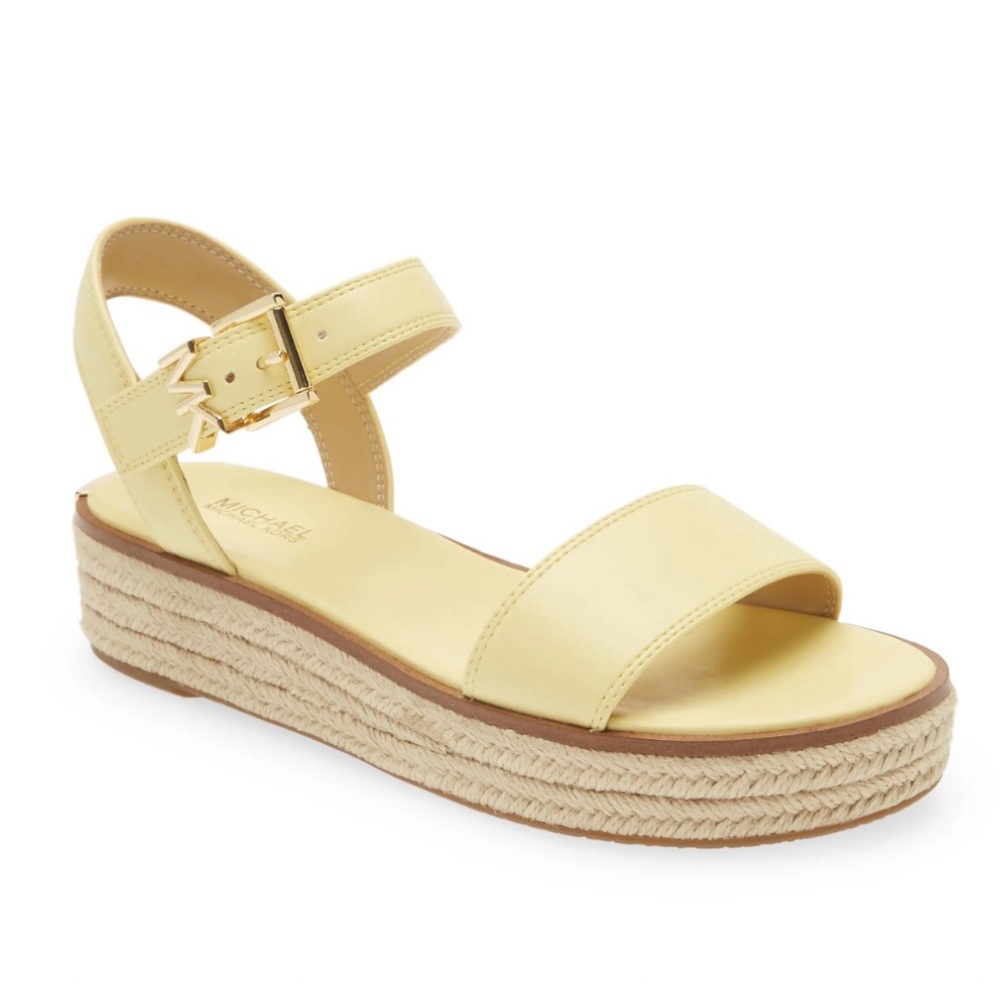 New MICHAEL Michael Kors Espadrille Sandals; Size 11